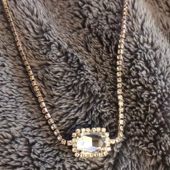 Gold plated choker necklace - Picture 2 of 2